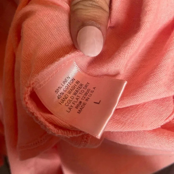 LA Made Sylvie Off the Shoulder Tee Bellini - Picture 8 of 8